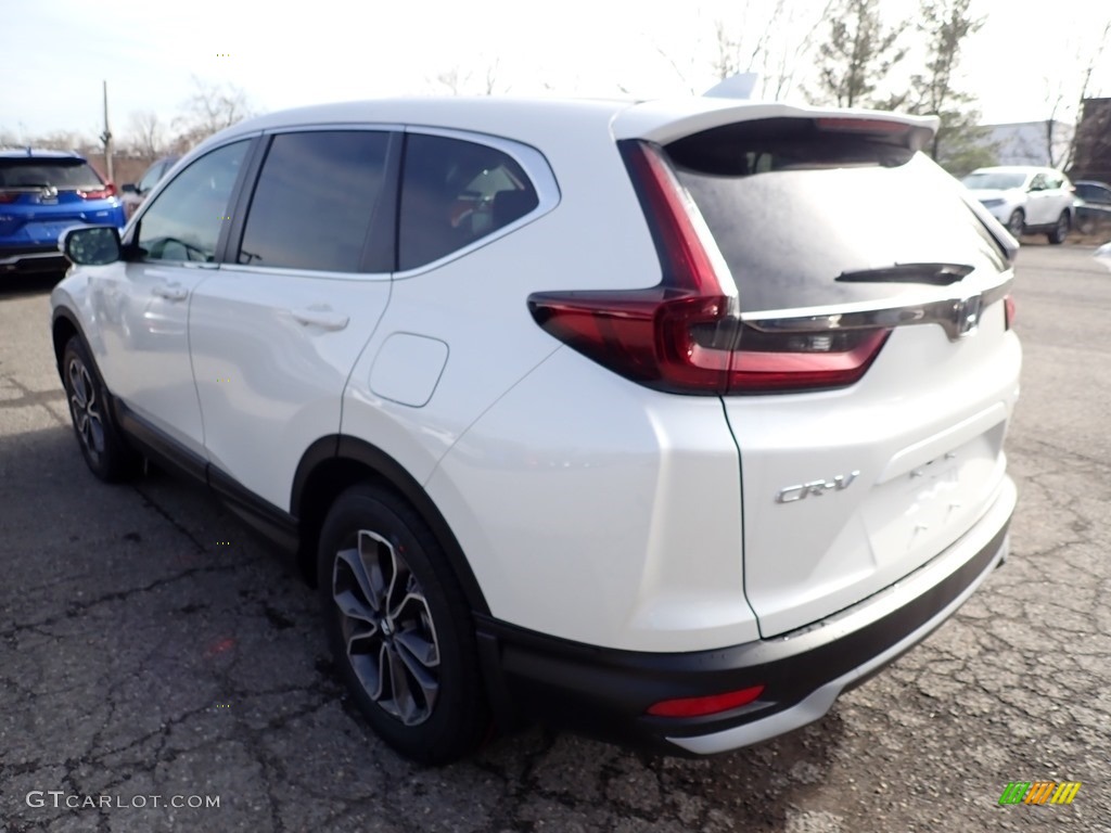 2020 CR-V EX-L AWD - Platinum White Pearl / Black photo #2