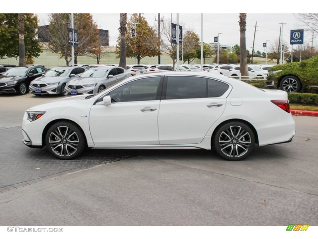 Lunar Silver Metallic 2020 Acura RLX Sport Hybrid SH-AWD Exterior Photo #137255803