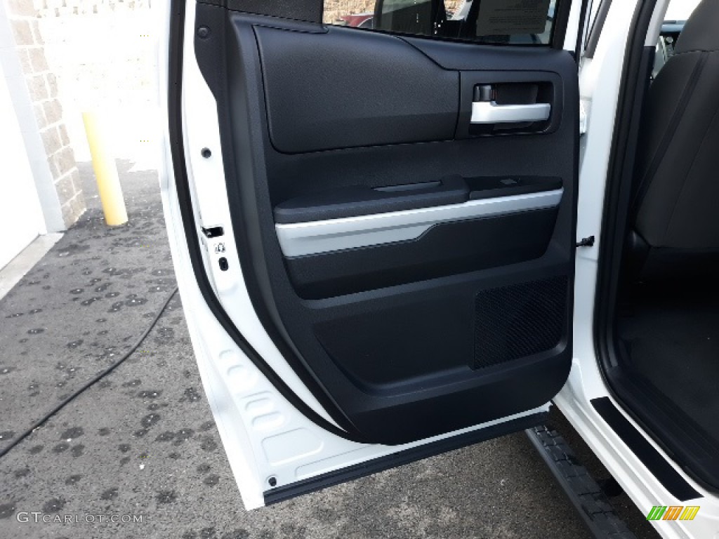 2020 Tundra SX Double Cab 4x4 - Super White / Graphite photo #34