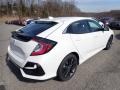 Platinum White Pearl - Civic EX Hatchback Photo No. 4