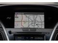 2020 Acura RLX Ebony Interior Navigation Photo