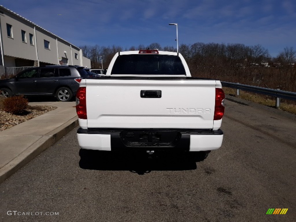 2020 Tundra SX Double Cab 4x4 - Super White / Graphite photo #49