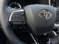 2020 Midnight Black Metallic Toyota Highlander XLE AWD  photo #5