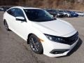 2020 Platinum White Pearl Honda Civic EX Sedan  photo #5