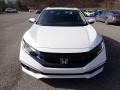2020 Platinum White Pearl Honda Civic EX Sedan  photo #6