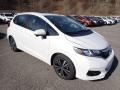 2020 Platinum White Pearl Honda Fit EX  photo #6