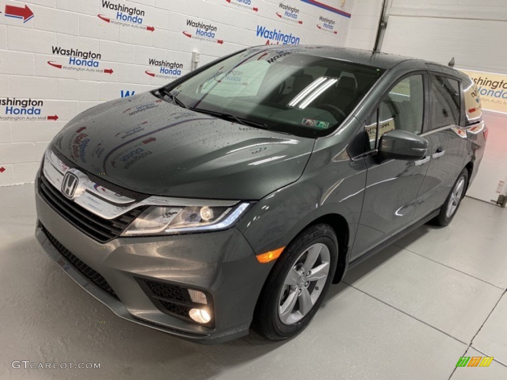 2020 Odyssey EX-L - Forest Mist Metallic / Beige photo #4