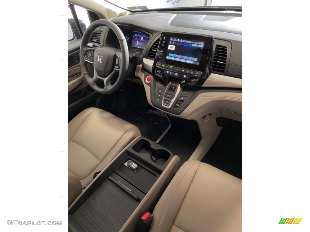 2020 Odyssey EX-L - Forest Mist Metallic / Beige photo #23