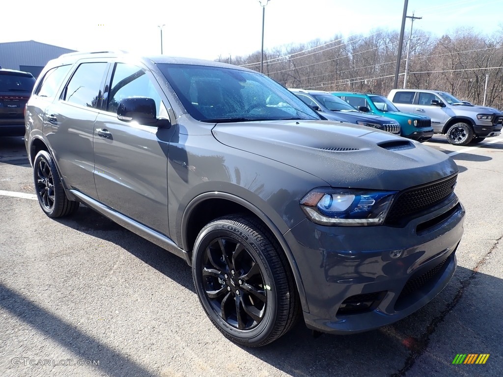 2020 Durango GT AWD - Destroyer Gray / Black photo #6