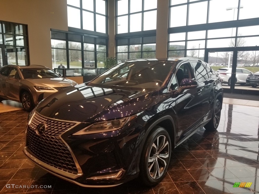 2020 RX 350 AWD - Nightfall Mica / Black photo #1