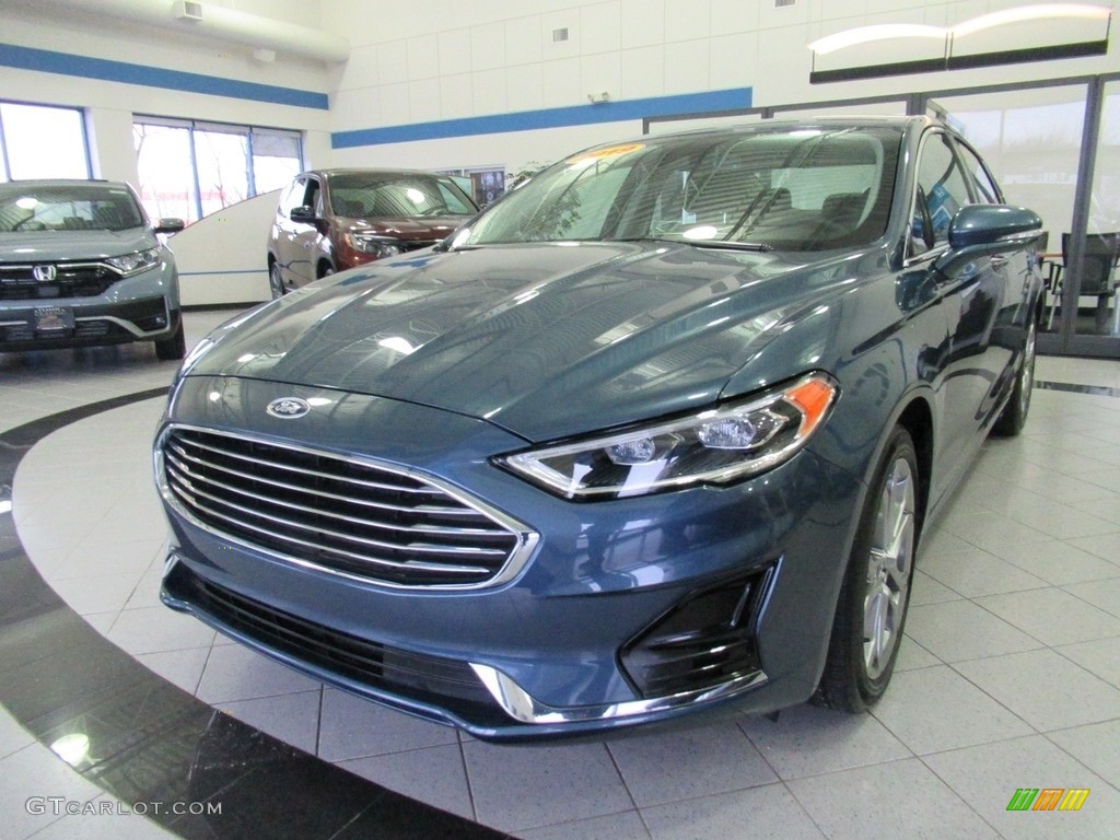 Velocity Blue Ford Fusion