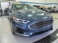 2019 Velocity Blue Ford Fusion SEL  photo #6