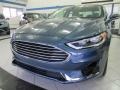 2019 Velocity Blue Ford Fusion SEL  photo #7