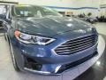 2019 Velocity Blue Ford Fusion SEL  photo #12