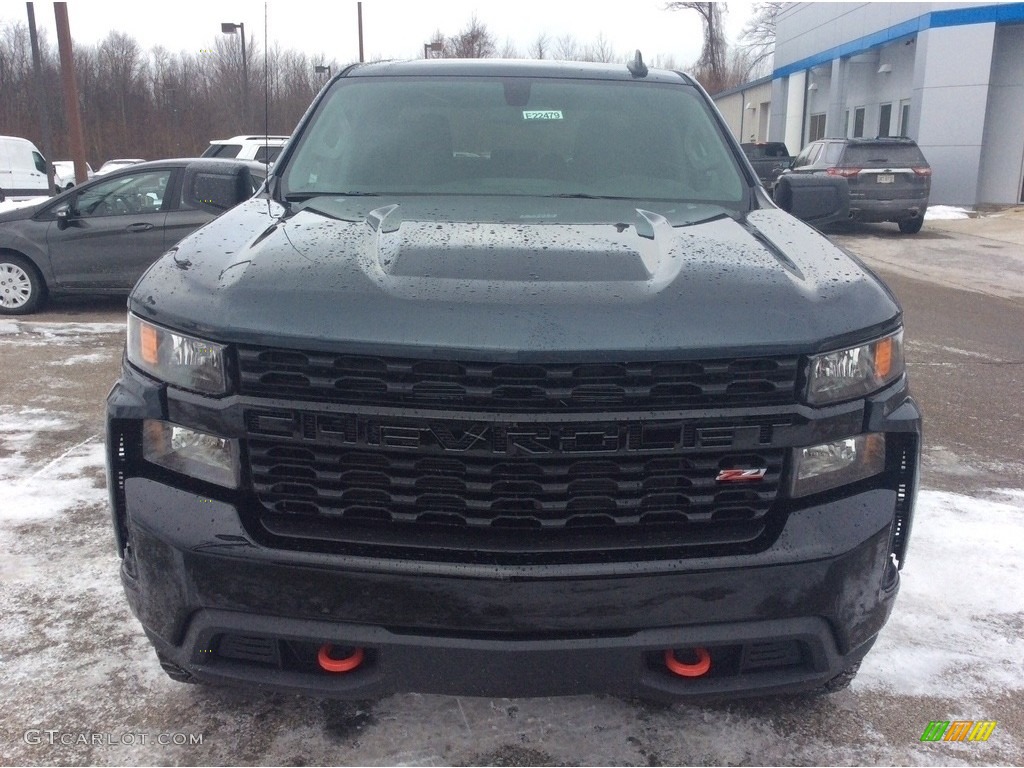 2020 Silverado 1500 Custom Trail Boss Crew Cab 4x4 - Shadow Gray Metallic / Jet Black photo #4