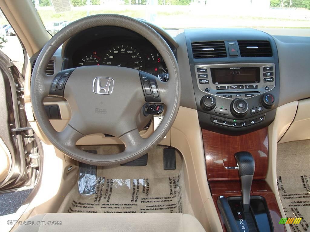 2006 Accord EX Sedan - Carbon Bronze Pearl / Ivory photo #17