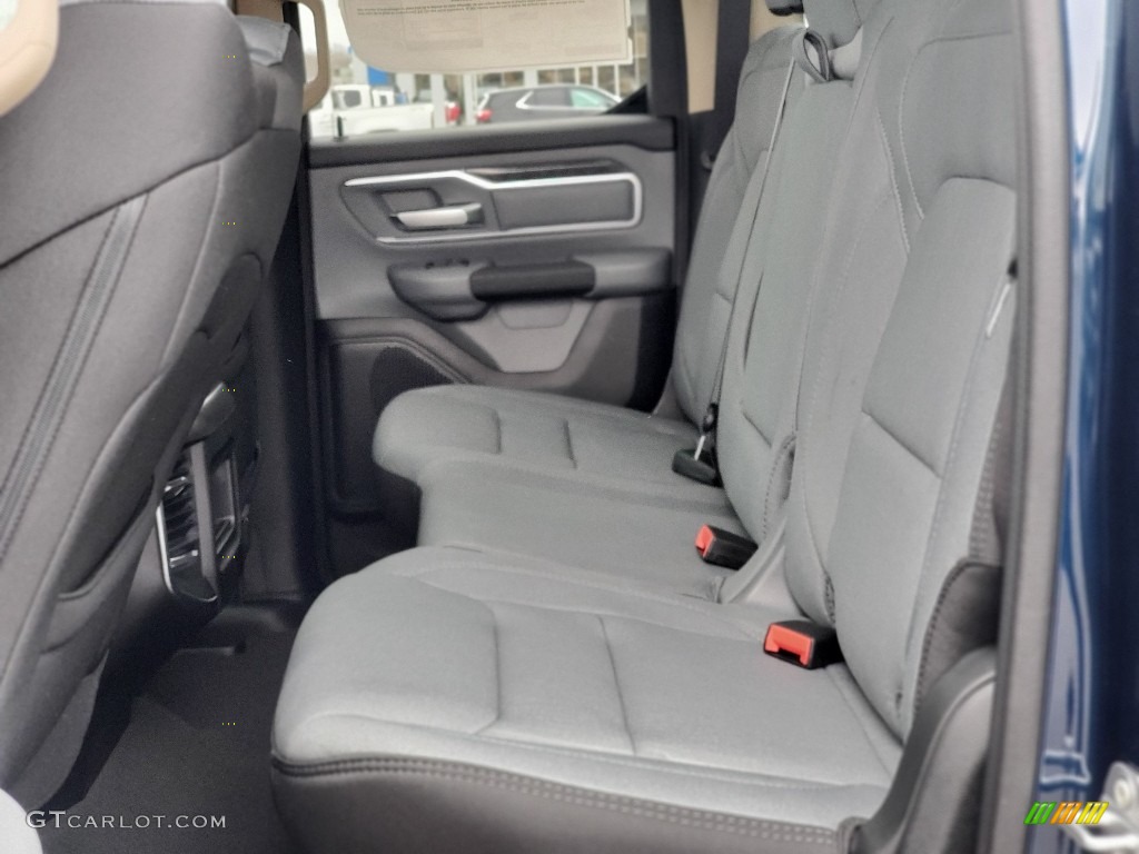 Black/Diesel Gray Interior 2020 Ram 1500 Big Horn Quad Cab 4x4 Photo #137264846