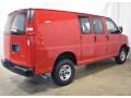 2020 Cardinal Red GMC Savana Van 2500 Cargo  photo #2