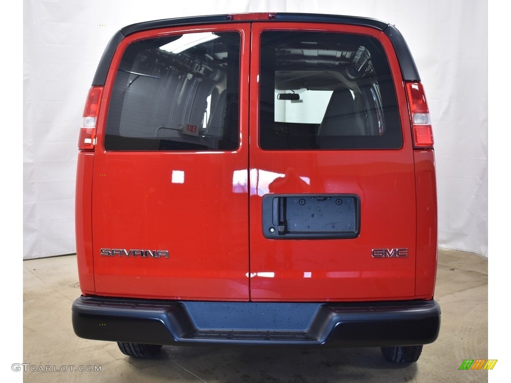 2020 Savana Van 2500 Cargo - Cardinal Red / Medium Pewter photo #3