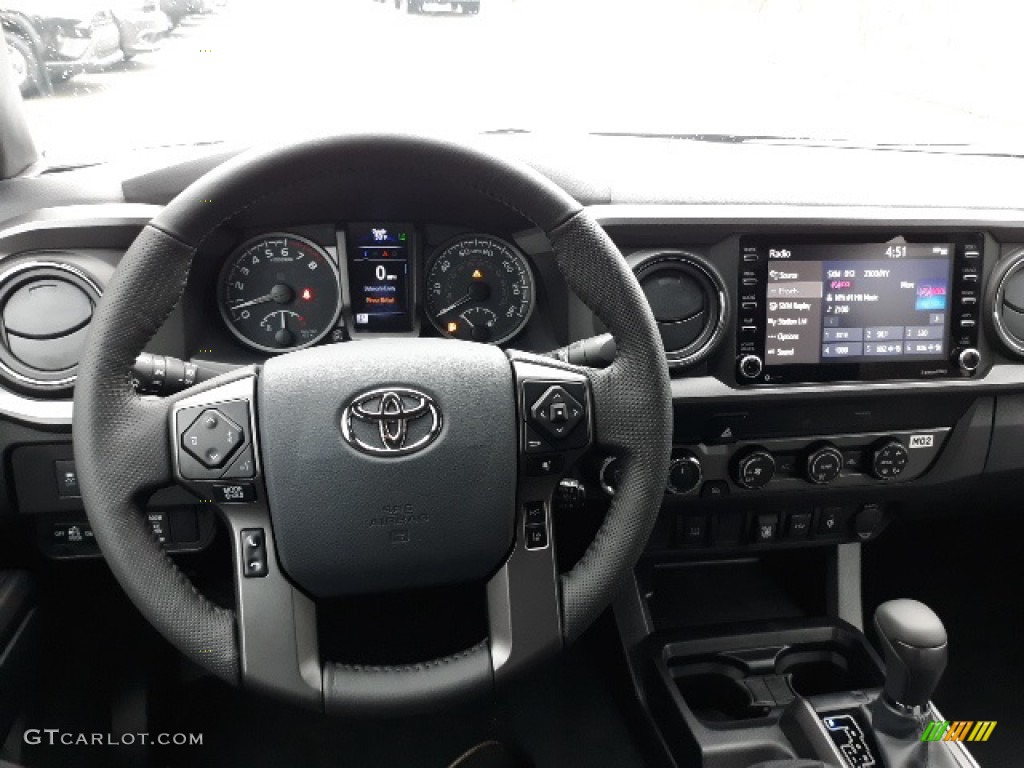 2020 Tacoma TRD Off Road Double Cab 4x4 - Silver Sky Metallic / TRD Cement/Black photo #3