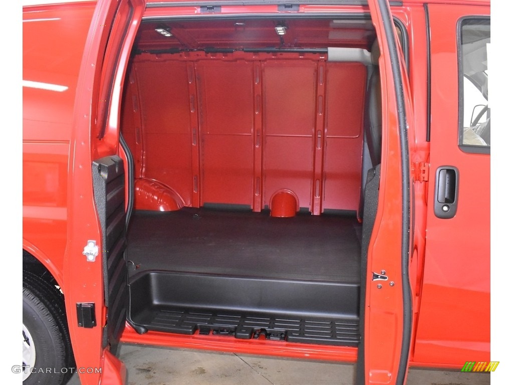 2020 Savana Van 2500 Cargo - Cardinal Red / Medium Pewter photo #7