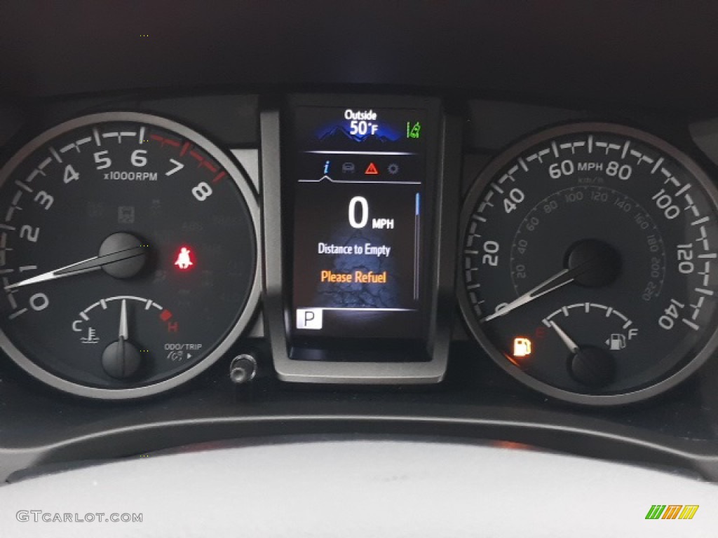 2020 Tacoma TRD Off Road Double Cab 4x4 - Silver Sky Metallic / TRD Cement/Black photo #58