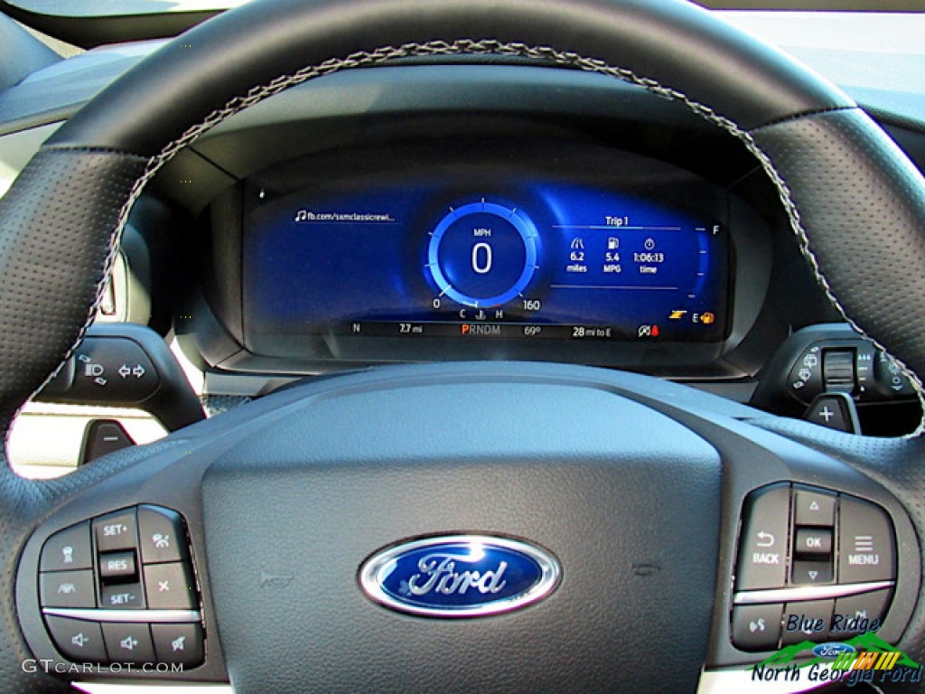 2020 Explorer ST 4WD - Magnetic Metallic / Ebony photo #13
