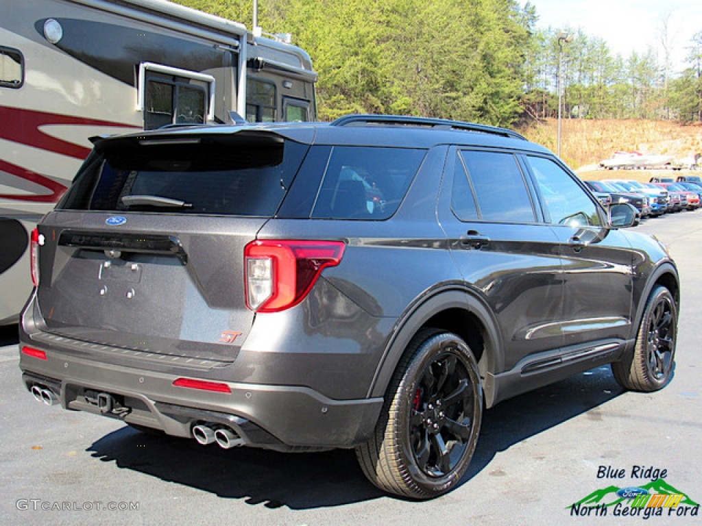 2020 Explorer ST 4WD - Magnetic Metallic / Ebony photo #5