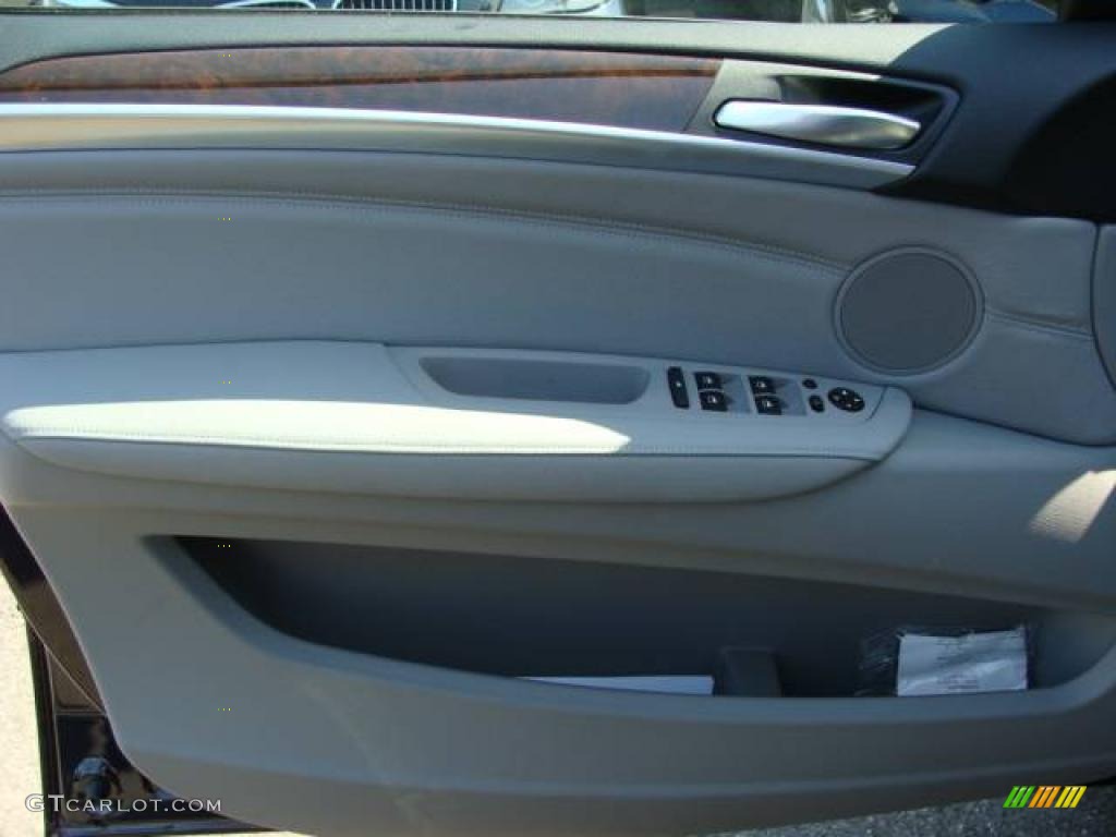 2009 X5 xDrive30i - Monaco Blue Metallic / Grey Nevada Leather photo #9