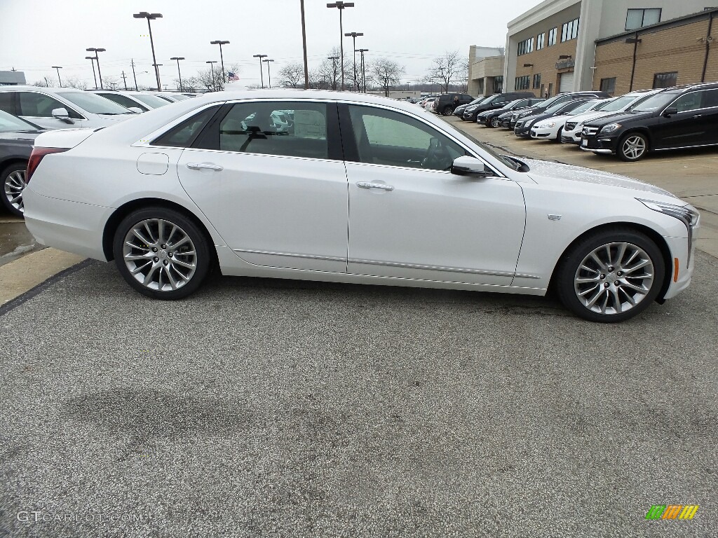 2020 CT6 Luxury AWD - Crystal White Tricoat / Sahara Beige photo #2