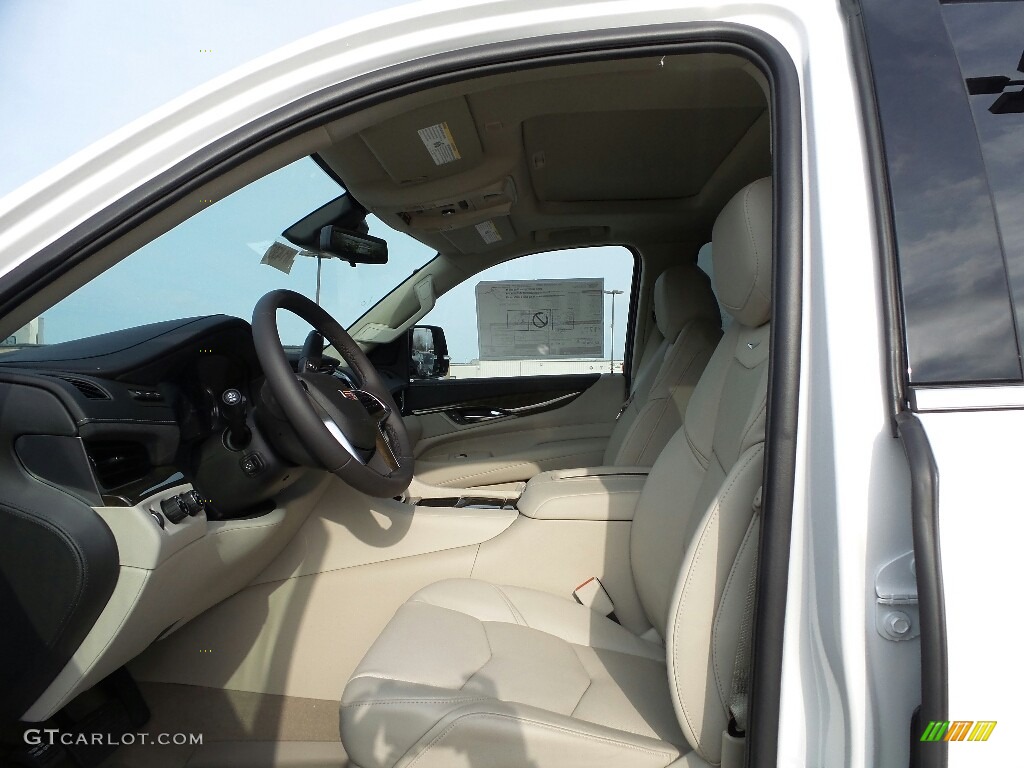 2020 Escalade Luxury 4WD - Crystal White Tricoat / Shale photo #3