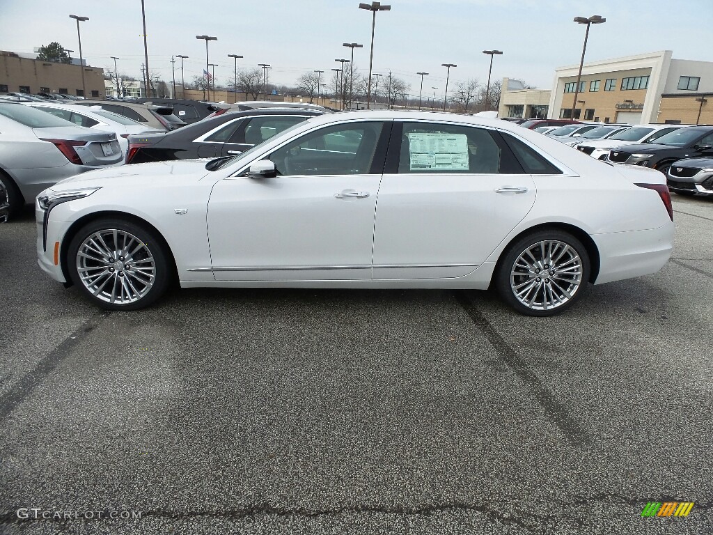 Crystal White Tricoat 2020 Cadillac CT6 Luxury AWD Exterior Photo #137272496
