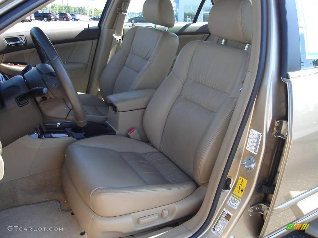 2006 Accord EX-L Sedan - Desert Mist Metallic / Ivory photo #13
