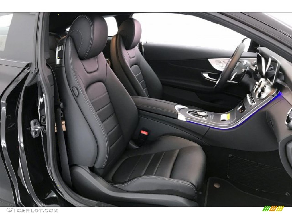 Black Interior 2020 Mercedes-Benz C 300 Coupe Photo #137274251