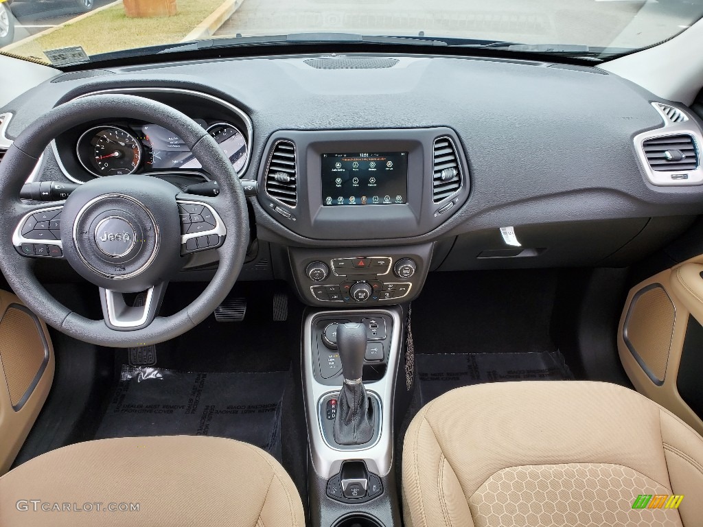 2020 Compass Sport 4x4 - Jazz Blue Pearl / Sandstorm/Black photo #4