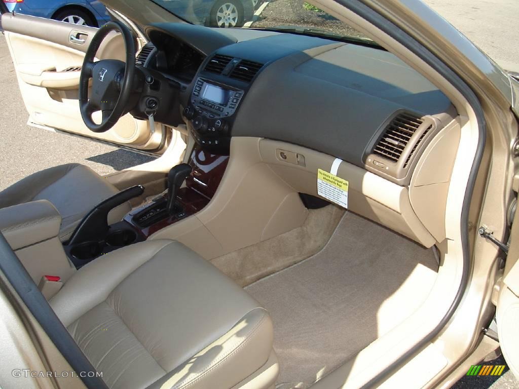 2006 Accord EX-L Sedan - Desert Mist Metallic / Ivory photo #19