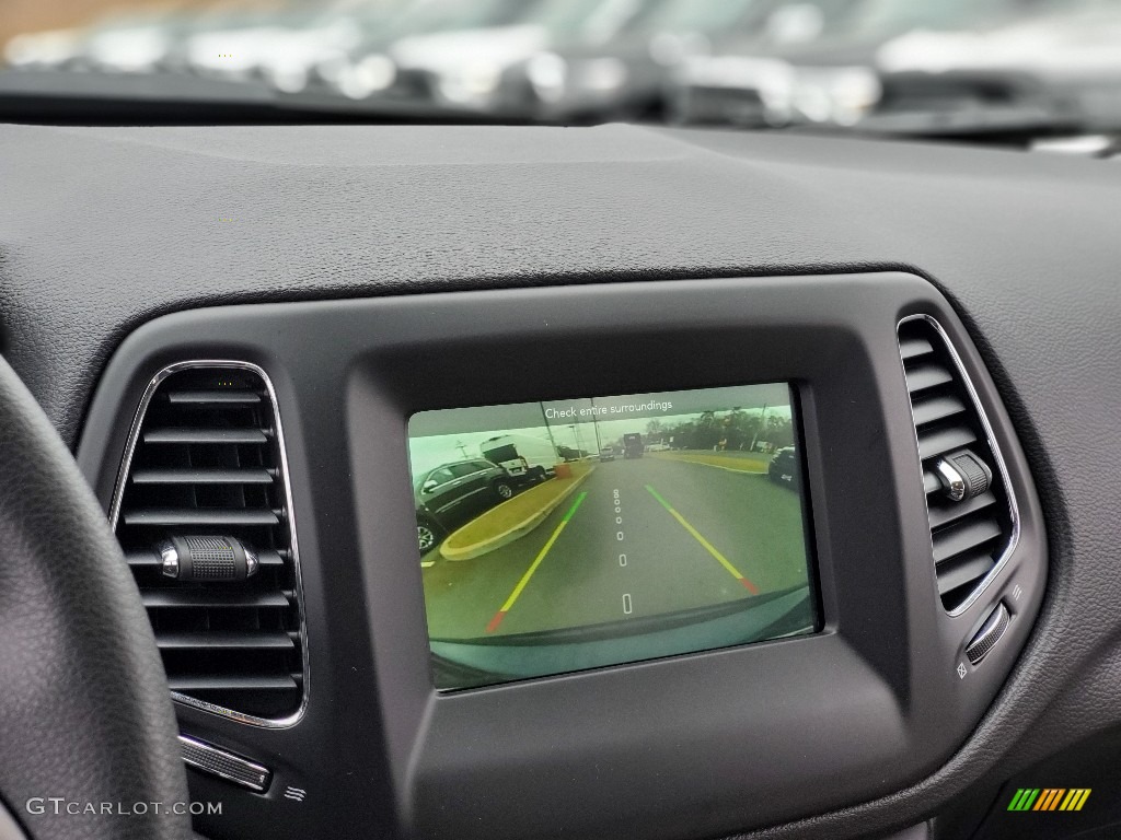 2020 Compass Sport 4x4 - Jazz Blue Pearl / Sandstorm/Black photo #8