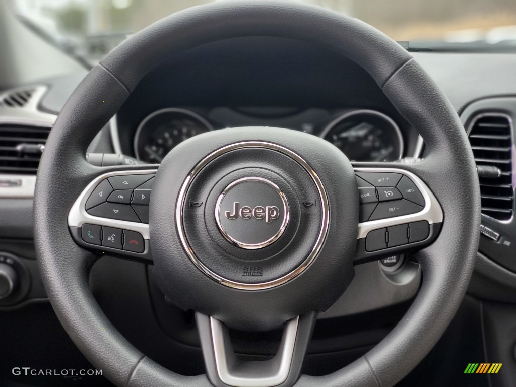 2020 Compass Sport 4x4 - Jazz Blue Pearl / Sandstorm/Black photo #10