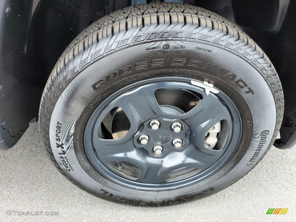 2020 Compass Sport 4x4 - Jazz Blue Pearl / Sandstorm/Black photo #19