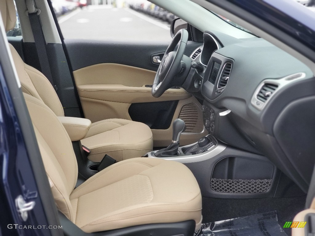 2020 Compass Sport 4x4 - Jazz Blue Pearl / Sandstorm/Black photo #22