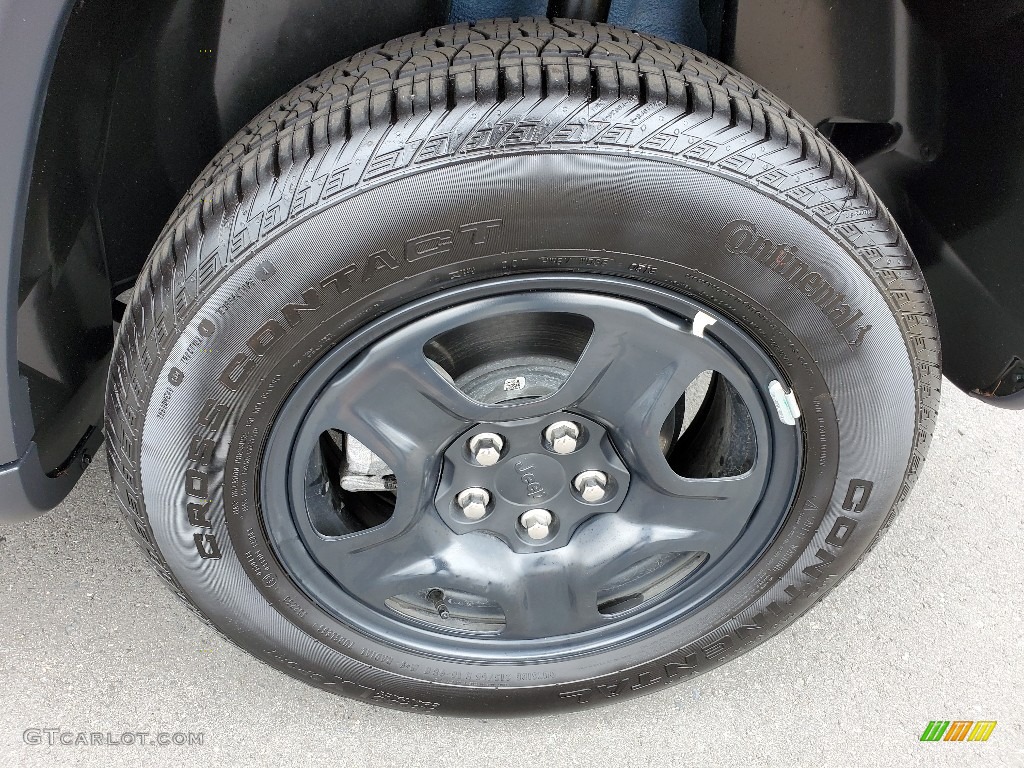 2020 Compass Sport 4x4 - Jazz Blue Pearl / Sandstorm/Black photo #27