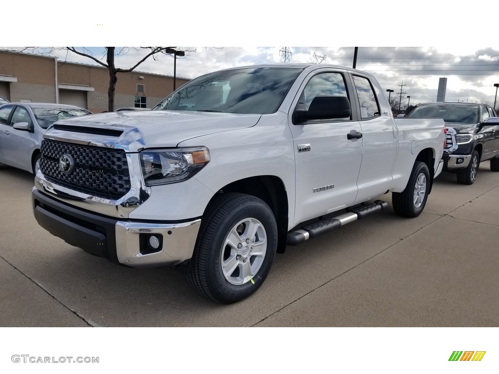 Super White Toyota Tundra