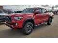 2020 Barcelona Red Metallic Toyota Tacoma TRD Off Road Double Cab 4x4  photo #1