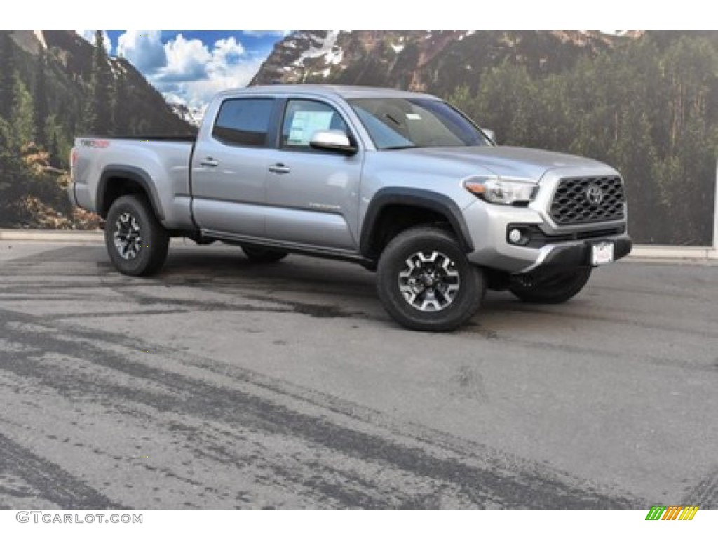 2020 Tacoma TRD Off Road Double Cab 4x4 - Silver Sky Metallic / Cement photo #1