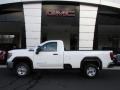 Summit White - Sierra 2500HD Regular Cab Photo No. 2