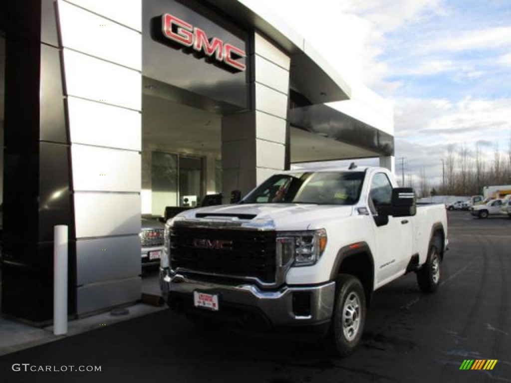 2020 Sierra 2500HD Regular Cab - Summit White / Jet Black photo #1
