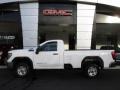 2020 Summit White GMC Sierra 2500HD Regular Cab  photo #2