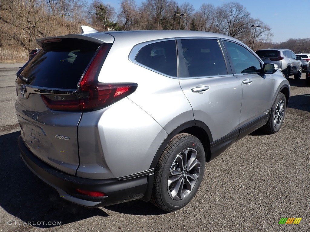 2020 CR-V EX-L AWD - Lunar Silver Metallic / Black photo #4