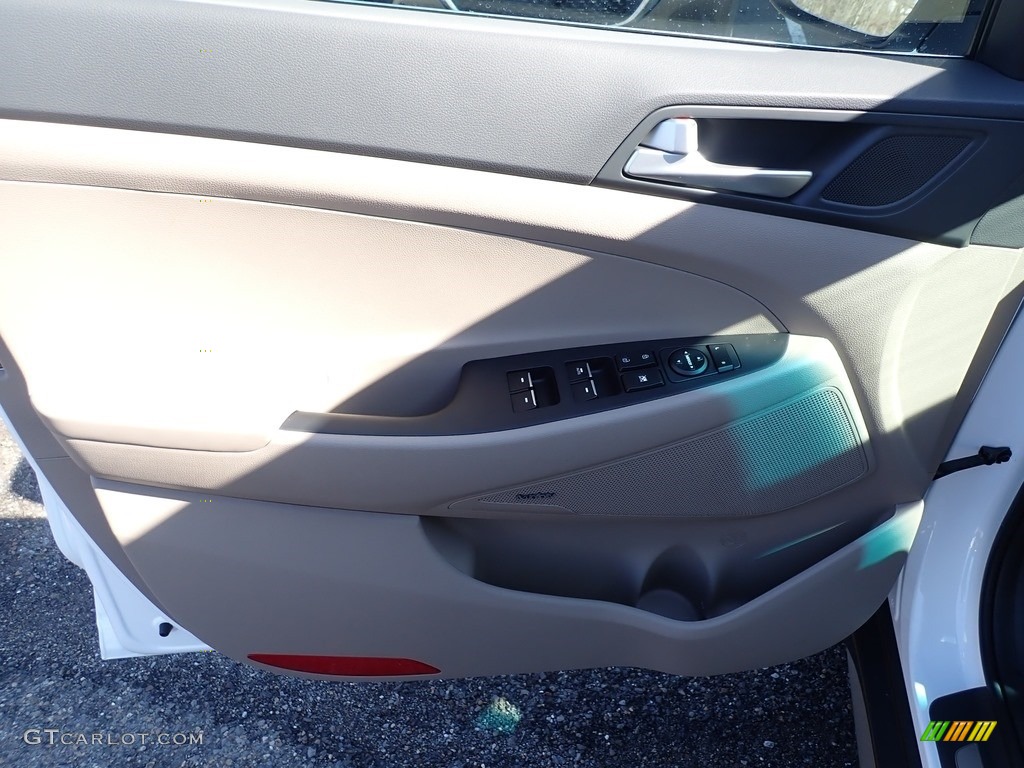 2020 Tucson Ultimate AWD - Cream White Pearl / Beige photo #10