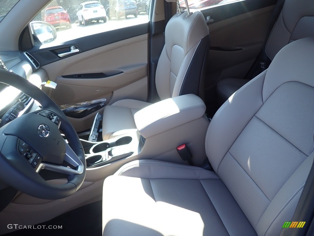 2020 Tucson Ultimate AWD - Cream White Pearl / Beige photo #11